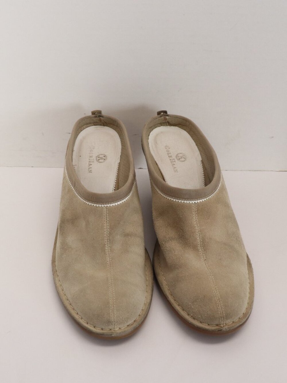 Cole Haan Women's Mules Nubucks Size 7.5 B Made in Brazil